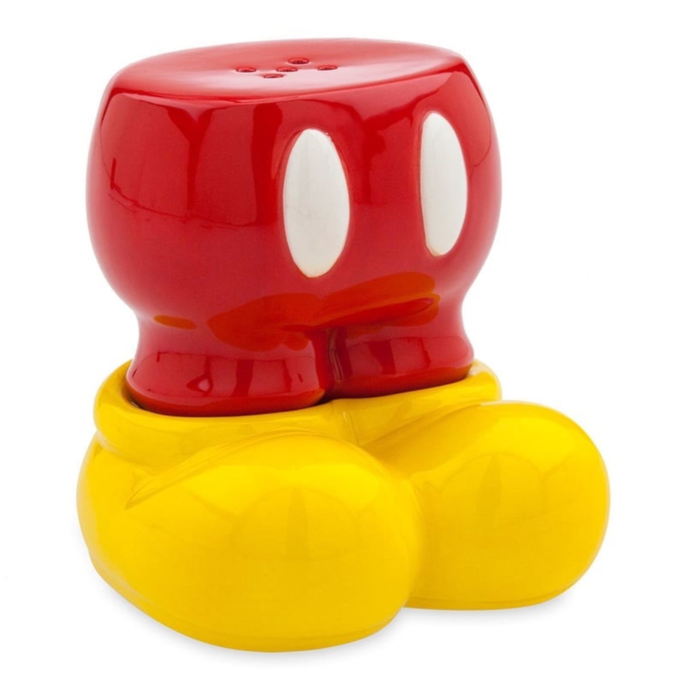 Disney Parks Mickey Mouse Stackable Pants and Shoes Salt & Pepper Shakers Set
